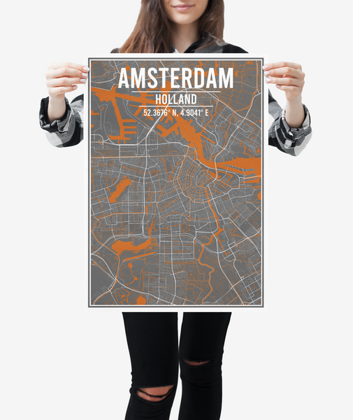 Amsterdam City Map